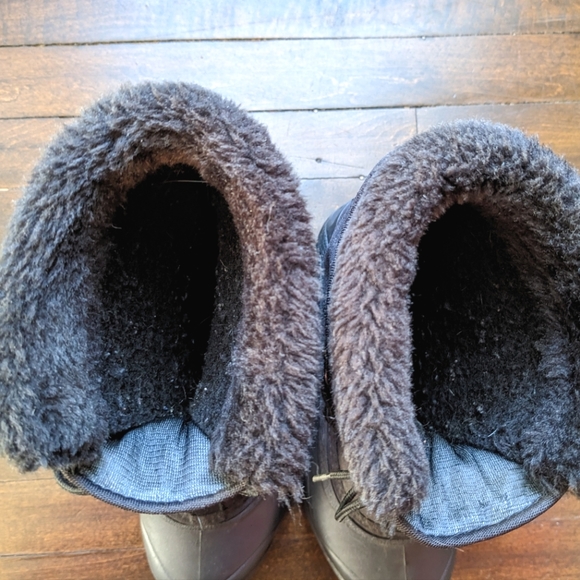 Kamik Black Winter Snow Boots - Picture 6 of 8